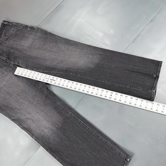 34 Heritage Jeans Mens 42x32 Black Charisma Comfort Tri Blend Dress Casual - Picture 4 of 7